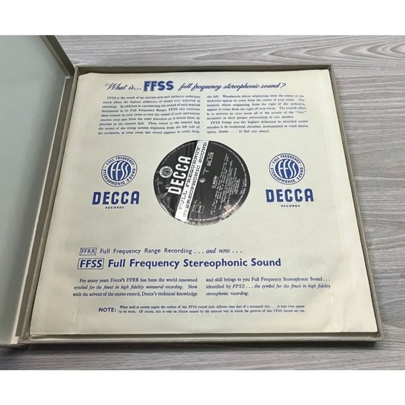 Puccini La Boheme DECCA SXL 2170-1 Tebaldi Bergonzi Serafin 2LP Box Set - Picture 4 of 8